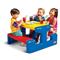 LITTLE TIKES Detský piknikový stôl Modrý 4795