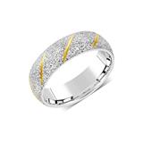 SILVEGO Snubní prsten pro muže i ženy z oceli RRC22799 67 mm
