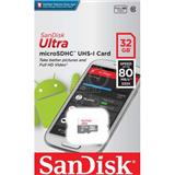 Pamäťová karta SANDISK Micro SDHC 32 GB Ultra Android Class 10 UHS-I