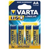 VARTA Longlife Extra AA 4106, 4ks