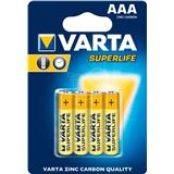 VARTA VAR 2003 4X zinko-uhlíkové AAA batérie 4x blister