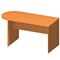 KONDELA Kancelársky stôl s oblúkom, čerešňa, TEMPO ASISTENT NEW 022