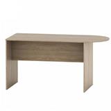 Kancelársky stôl KONDELA TEMPO ASISTENT NEW 022 Stôl 150 zasadací s oblúkom, dub sonoma