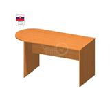 Kancelársky stôl KONDELA TEMPO ASISTENT NEW 022 Stôl 150 zasadací s oblúkom, čerešňa