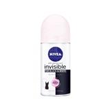 NIVEA Deodorant Invisible for Black & White, guľôčkový antiperspirant s ľahkou vôňou 50 ml