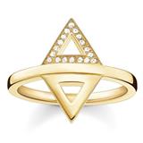 THOMAS SABO Zlatý prsteň s diamantmi