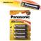 PANASONIC Alkalické baterie - Alkaline Power AA 1,5V balení - 4ks