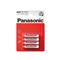 PANASONIC Zinkouhlíkové baterie - Red Zinc - blistr AAA 1,5V balení - 4ks