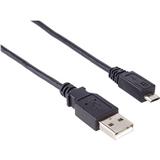 PREMIUMCORD USB 2.0 A-B micro 5m čierna