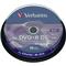 Verbatim DVD+R, 43666, DataLife PLUS, 10-pack, 8,. 5, 8x, 12cm, General, Double Layer, cake box, Matt Silver, bez možnosti potlače