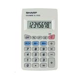 SHARP Kalkulačka Sharp, EL233S, biela, vrecková, osemmiestna