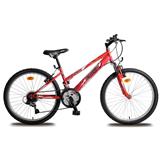 Bicykel OLPRAN Falcon Sus 24 "2016 dievčenské červený