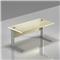 DN Kancelársky stôl Expres, kovová podnož, 140x70x76 cm BPR14 12