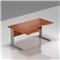 DN Kancelársky stôl rohový ľavý Expres, kovová podnož, 140x70 / 100x76 cm BPR19 03