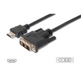 DIGITUS HDMI/A na DVI pripojovací kábel , 2M