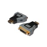 DIGITUS adaptér HDMI A samec / DVI(24+5) samice, čierno/šedý
