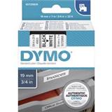 Páska do tlačiarni DYMO originál páska do tlačiarne štítkov, Dymo, 45803, S0720830, čierny tlač/biely podklad, 7m, 19mm, D1