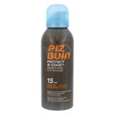 Opaľovací prostriedok Piz Buin Protect & Cool Refreshing Sun Mousse SPF15 Kozmetika na opaľovanie 150 ml