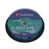 VERBATIM DVD+RW 4,7 GB 4X 10 ks