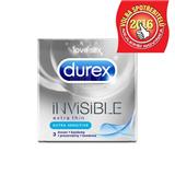 Prezervatív DUREX Invisible Extra Thin Sensitive 10 ks 5052197048957