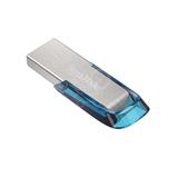 Usb flash disk SANDISK Ultra Flair 128 GB tropická modrá SDCZ73-128G-G46B