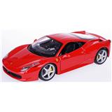 Model lietadla BBURAGO Ferrari Race & Play 458 Taliansko 1:24 4893993260034