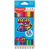 MAPED Color Peps Duo, 24 farieb 3154148296003