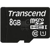 Pamäťová karta TRANSCEND Micro SDHC karta 8 GB Class 10 UHS-I 300x čítanie až 45 MB/s , TS8GUSDCU1