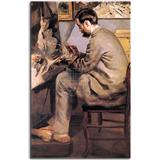 DECOTREND Frederic Bazille Painting The Heron Obraz Renoir zs18147