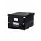 LEITZ Univerzální krabice Click&Store, velikost M A4 , černá