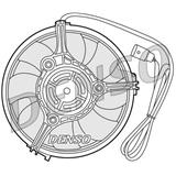 DENSO Ventilátor chladenia motora DER02001