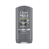 DOVE Sprchový gél pre mužov Men plus Care Charcoal & Clay Body And Face Wash Objem 400 ml