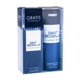 DAVID BECKHAM Classic Blue darčeková kazeta pre mužov toaletná voda 40 ml plus dezodorant 150 ml