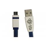 TB TOUCH Micro USB - Cable, 2m, blue AKTBXKU2FBA200N