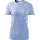 ADLER Classic New Dámske tričko 13315 nebesky modrá XS