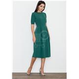 FIGL Dámske zelené šaty M553 Veľkosť: M