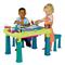 KETER CREATIVE PLAY TABLE stolček a dve stoličky, zelená / tyrkysová 17184184