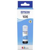 EPSON originál ink C13T00R240, 106, cyan, 70 ml, EcoTank ET-7700, ET-7750 Express Premium