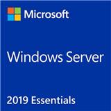 Operačný systém Microsoft Win Svr Essent 2019 64Bit CZE 1pk OEM DVD 1-2CPU