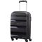 AMERICAN TOURISTER CABIN UPRIGHT AT 85A09001 BONAIR STRICT S 55 4WHEELS LUGGAGE, BLACK