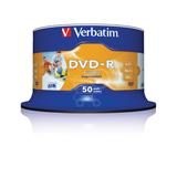 VERBATIM DVD+R 4,7 GB 16x 50 PACK PRINTABLE cake