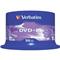 VERBATIM DVD+R 4,7 GB 16x 50 PACK cakebox