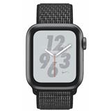 APPLE Chytré hodinky Watch Nike+ Series 4 GPS 40mm pouzdro z vesmírně šedého hliníku - černý provlékací sportovní řemínek Nike (MU7G2HC/A)