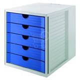Archivačný systém HAN Zásuvkový box System KARMA eko-modrý