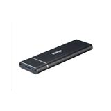 AKASA Externí box pro M.2 SSD SATA II, III, USB 3.1 Gen1 Micro-B, hliníkový, ROZBALENO AK-ENU3M2-BK#obal