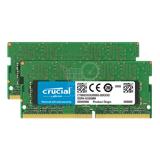 Pamäť CRUCIAL SO-DIMM 8 GB DDR4-2666 MHz CL19 SRx8, 2x4GB CT2K4G4SFS8266