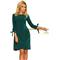 NUMOCO Zelené šaty ALICE 195-1 / E18 Velikost: XL