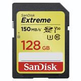 Pamäťová karta SANDISK Extreme SDXC Card 128 GB 150 MB/s C10 V30 UHS-I U3 NAHRADA ZA 173357