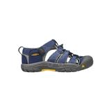 KEEN Chlapčenské outdoorové sandále Newport H2 Junior Blue Depths / Gargoyle modré