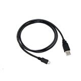 C-TECH Kabel USB 2.0 AM/Micro, 2 m, černý CB-USB2M-20B